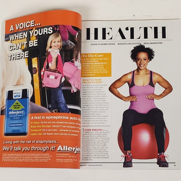 Canadian Living May 2014 Fresh Starts 52 Light & Easy Gluten-Free Recipes VG - Picture 4 of 8